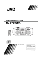 JVC RVDP-200-BK-Owners-Manual 